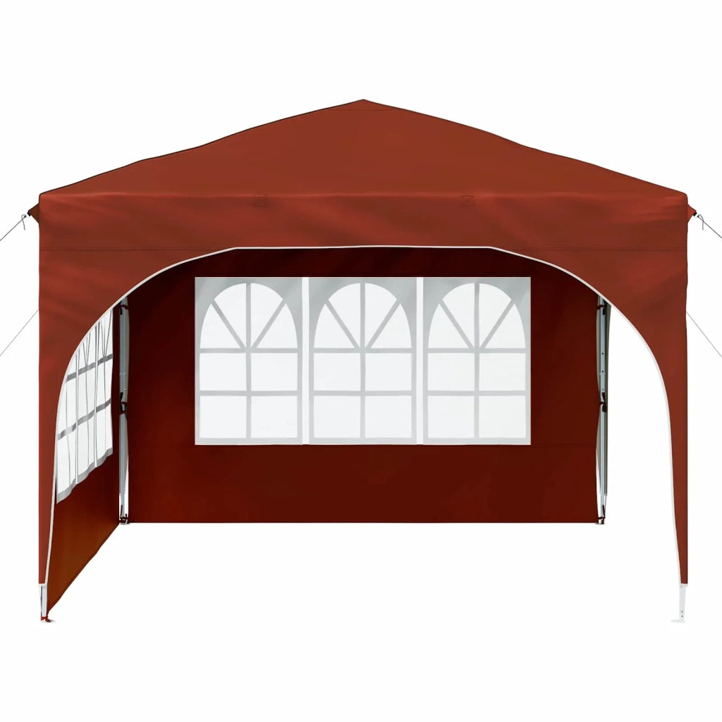 Tenda per feste a pop-up 290 x 290 x 245 cm Terracotta 42019864
