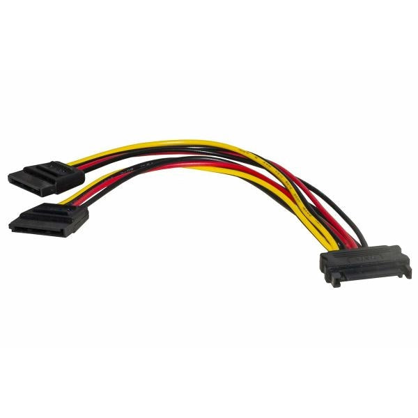 Adattatore Cavetto sdoppiatore sata - alimentazione - interno - m/f - 20cm