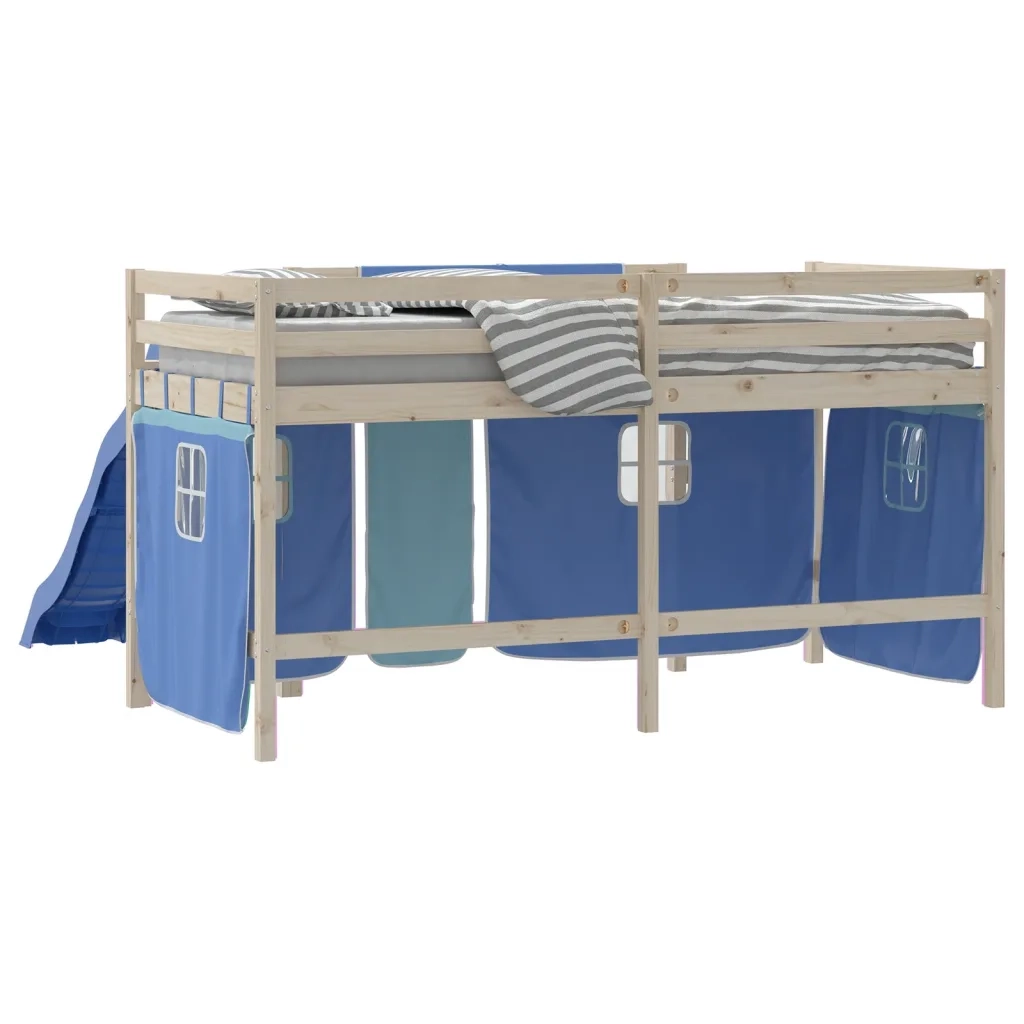 Tende per Letto a Soppalco Blu in Poliestere CFW3074697