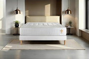 Materasso 200x200 cm Molle insacchettate e Memory foam - Vingt-Quatre
