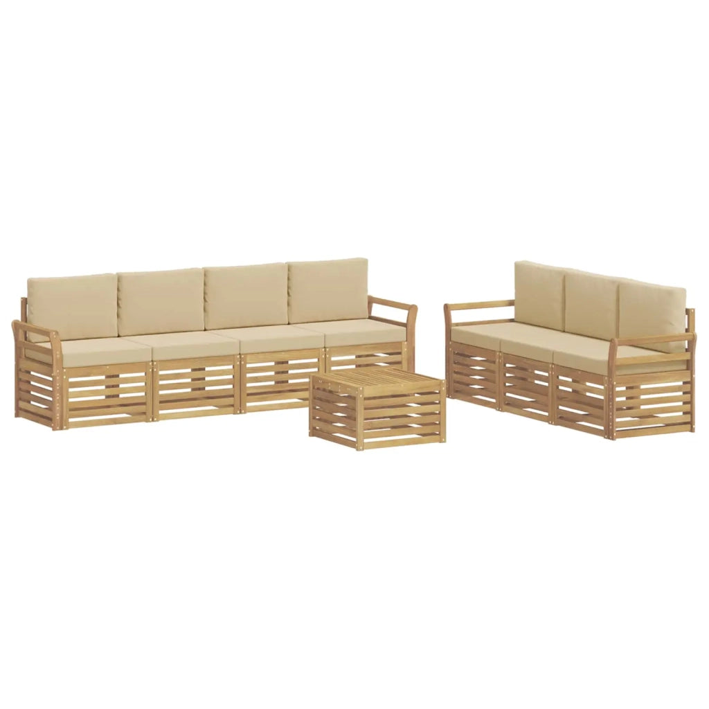 Set divani Legno di Acacia Massello 3391518