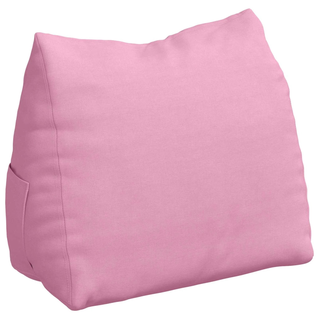 Cuscino per Schiena Rosa 60 x 20 x 50 cm Tessuto 42015046