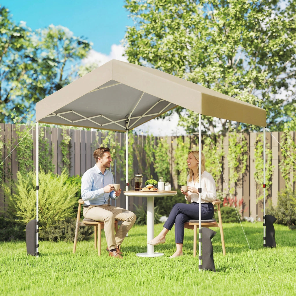 Tenda da Giardino Pieghevole ¨C Minimal ¨C Beige 240x240 cm