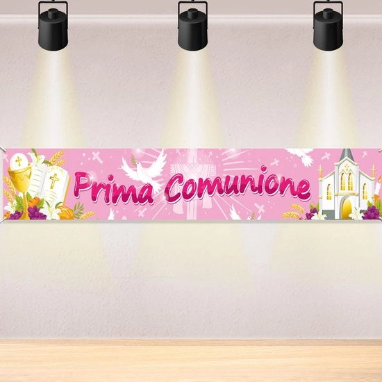Decorazioni per la Prima Comunione - Rosse - Decorazione di Festa - Decorazioni per la Prima Comunione - Decorazioni - Decorazioni di Festa - Prima Comunione - Decorazione di Festa