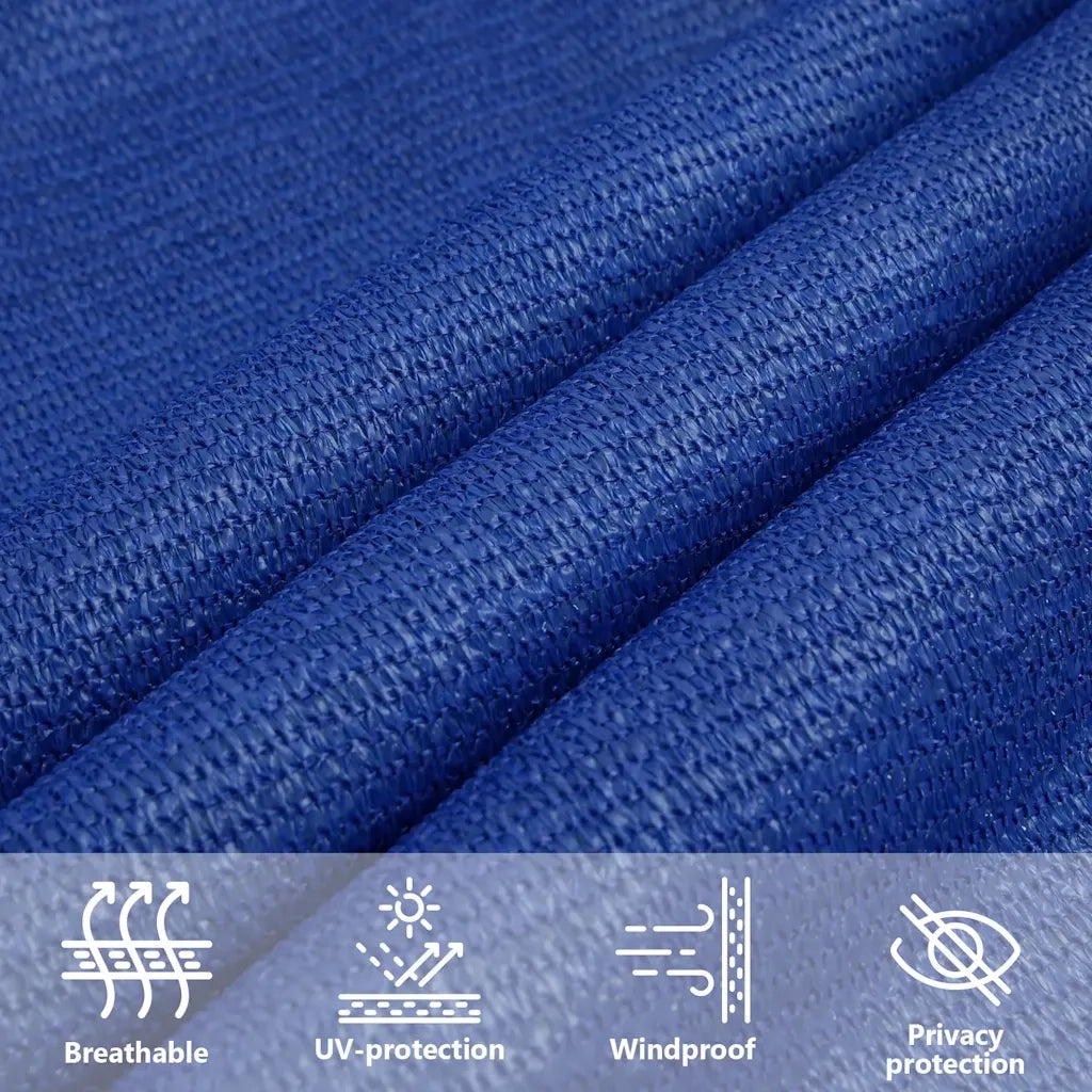 Vela Parasole 160 g/m² Blu 3x3x3 m in HDPE 311527