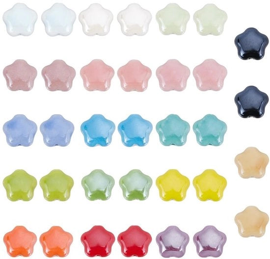 68 pezzi di perle ceramiche per creare gioielli