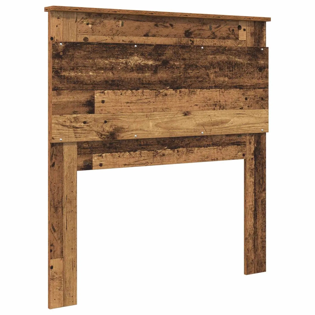 Testiera | Testata con Testiera | Testata Legno vecchio 80 cm Legno multistrato