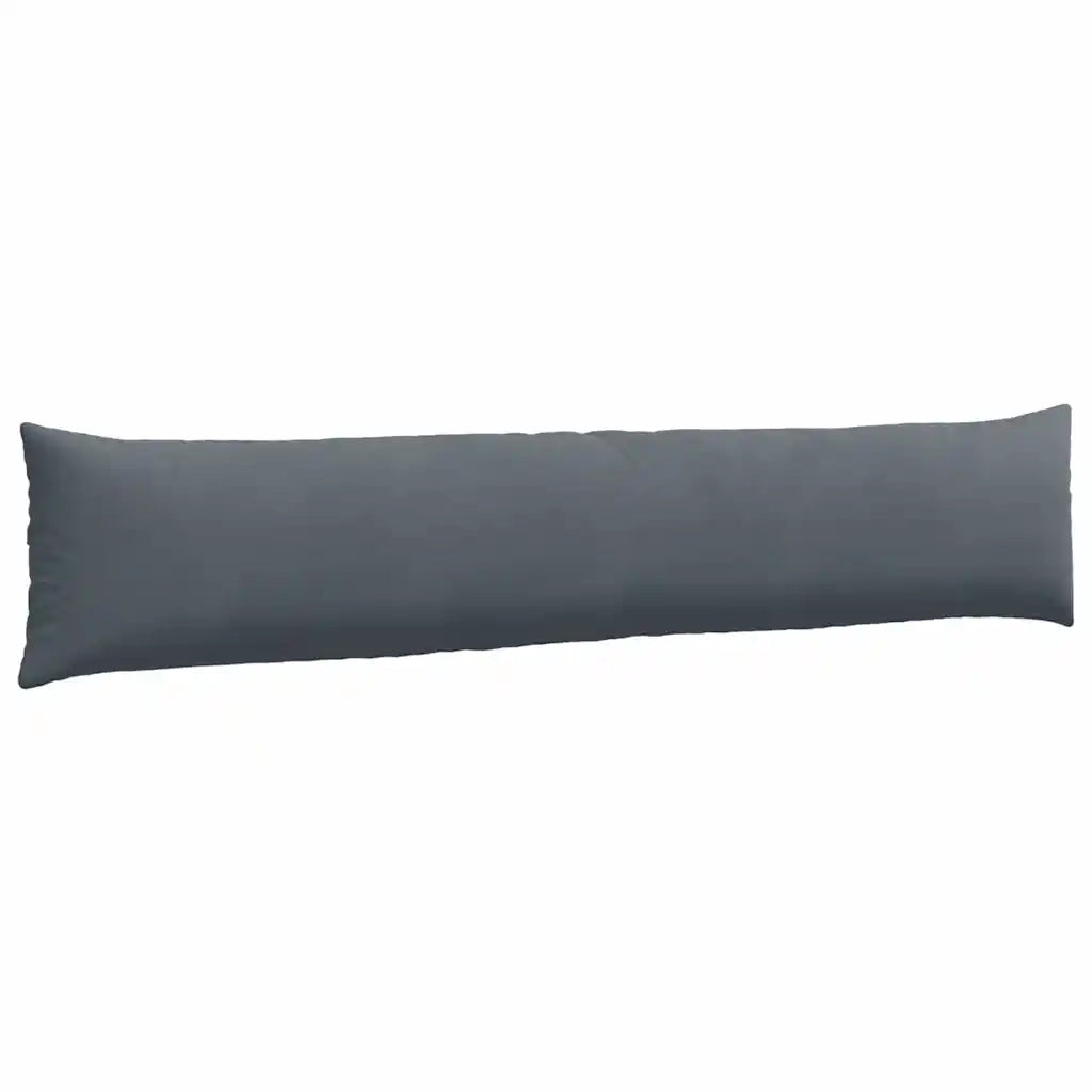 Cuscini da Divano 2 pz-Set di 2 Cuscini per Sofa Grigio scuro 200 x 40 cm 333298