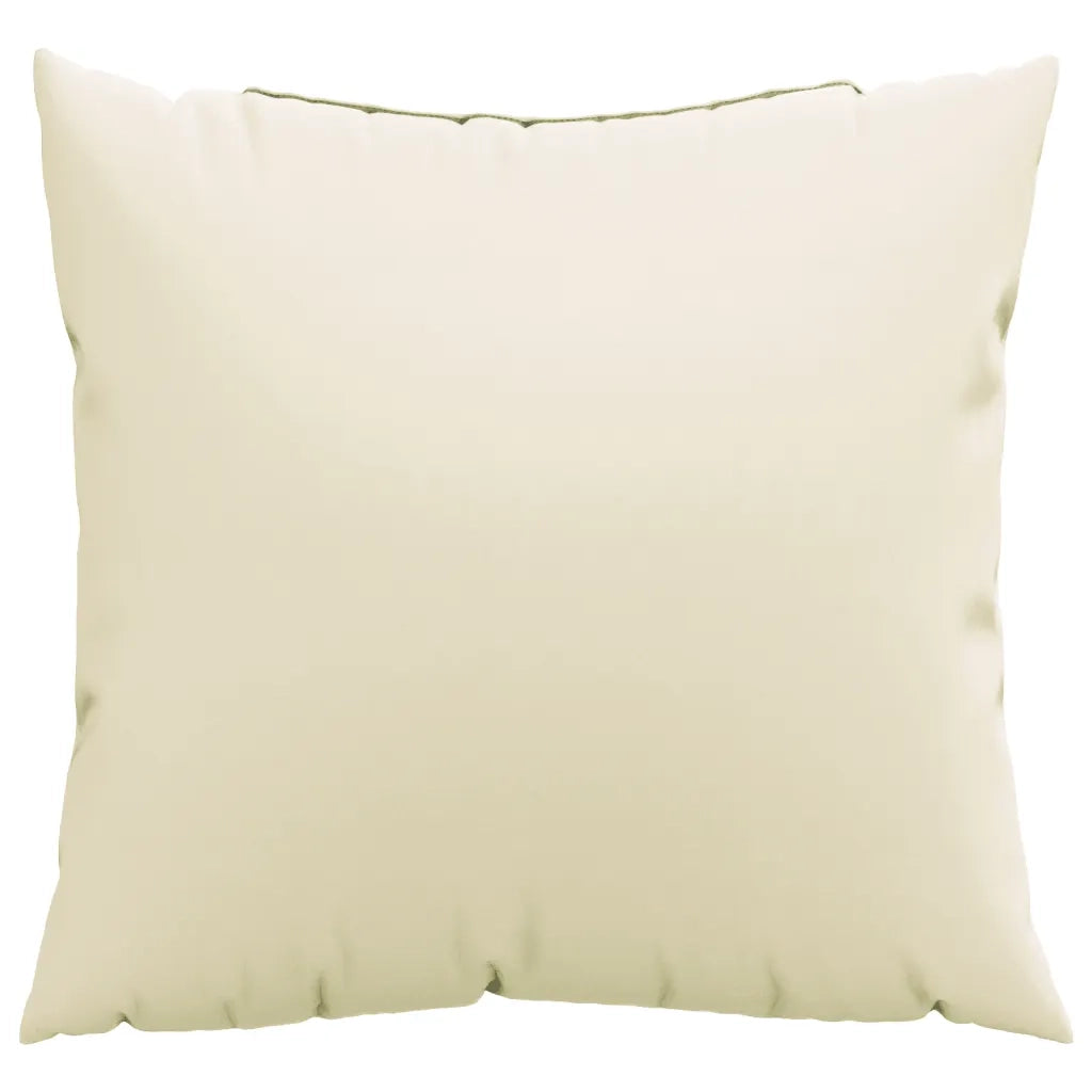 Cuscini per Divano 4 pz | Cuscini per sedie Crema 50x50 cm in Tessuto