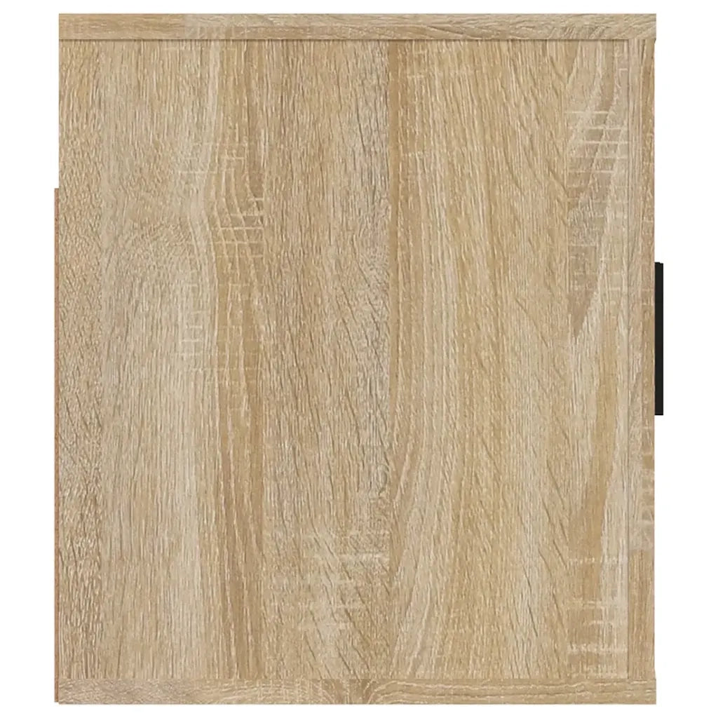 Mobile Porta TV a Parete-Mobile per TV-Credenza TV rovere sonoma 80x34,5x40 cm