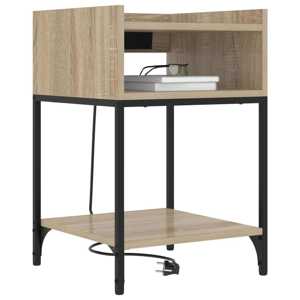 Armadio da Notte 2 pcs Rovere Sonoma 40 x 40 x 61 cm 859473