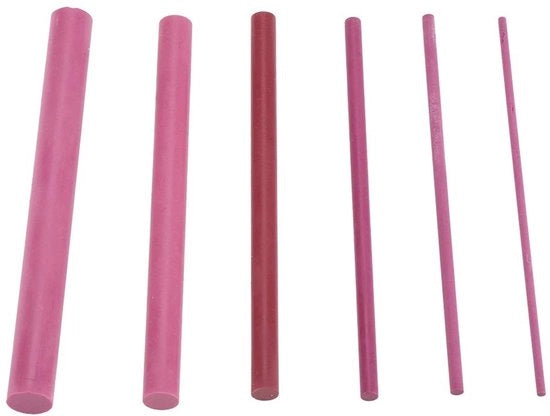 Set di pietre di abrasione per coltelli - 6 pezzi - per la raschiatura quotidiana dei coltelli - 3000 Grit - per cucina e attrezzatura