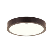 Plafoniera bagno LED 24W 4100K Ø38 wengé IP44 Struhm