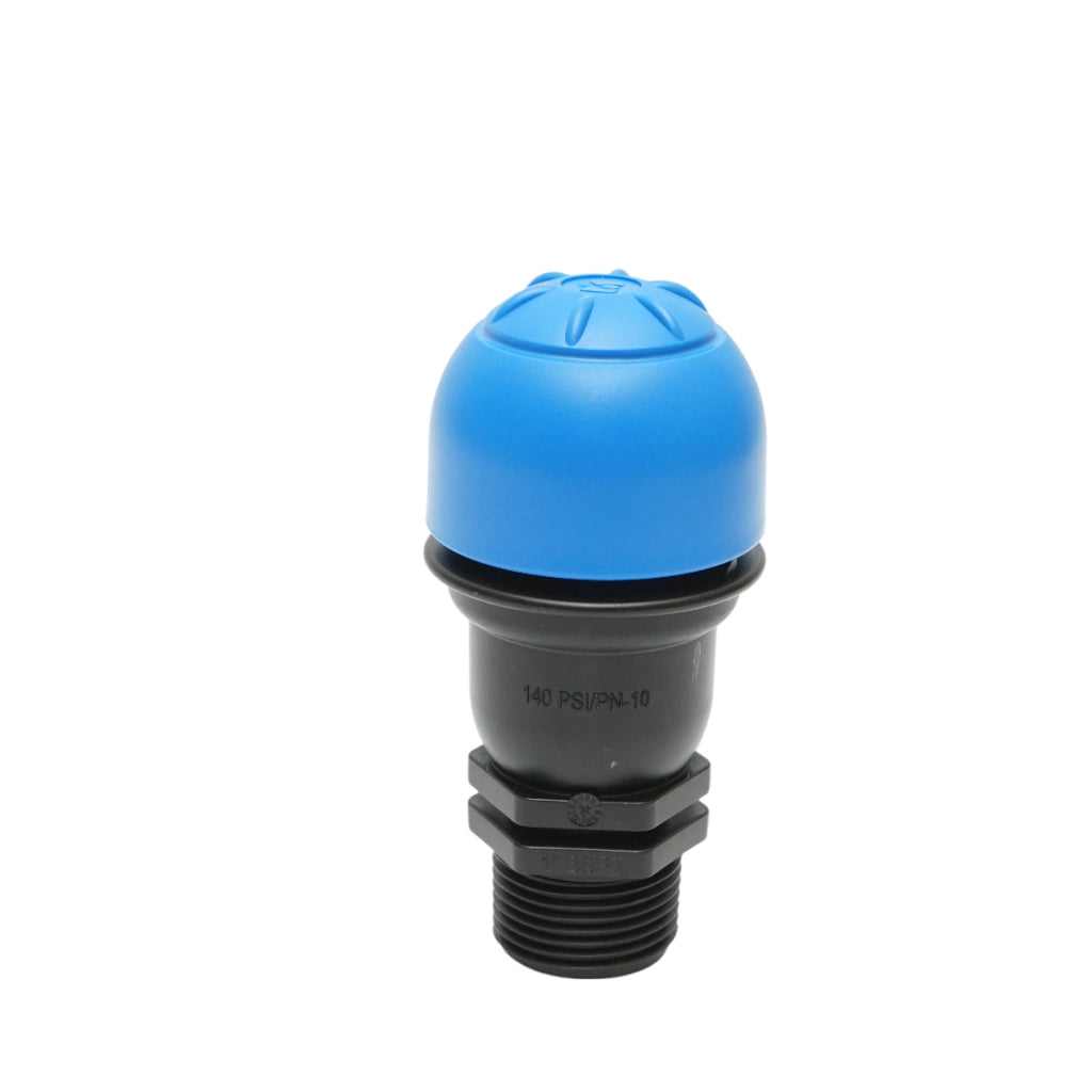 Valvola di sfiato per tubo 1 pollice-32mm per sistemi di irrigazione PN10.