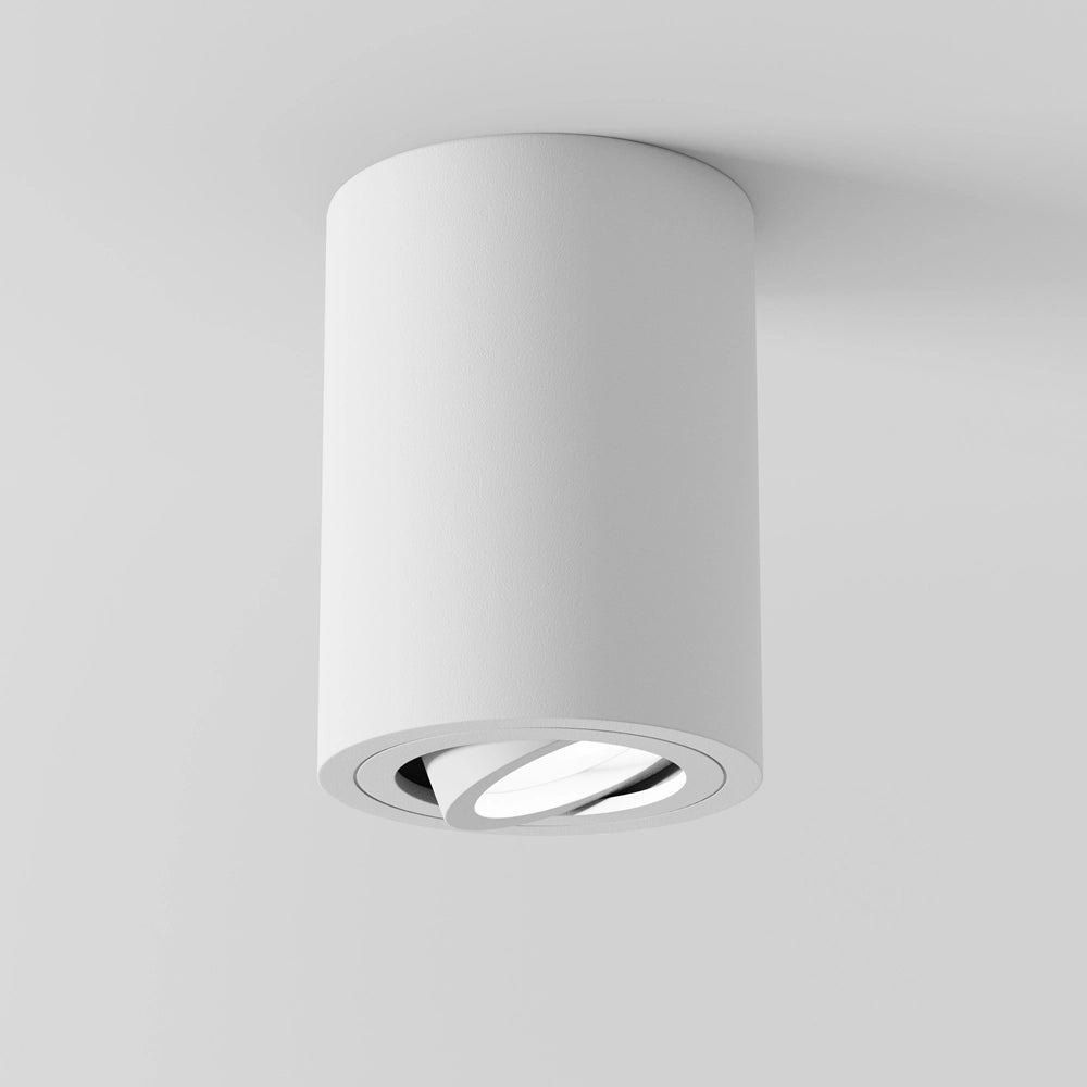Plafoniera Maytoni Atom bianca GU10 alluminio C016CL-01W