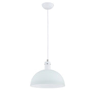 Lampada a sospensione bianca Dama One E27 15W Alfa