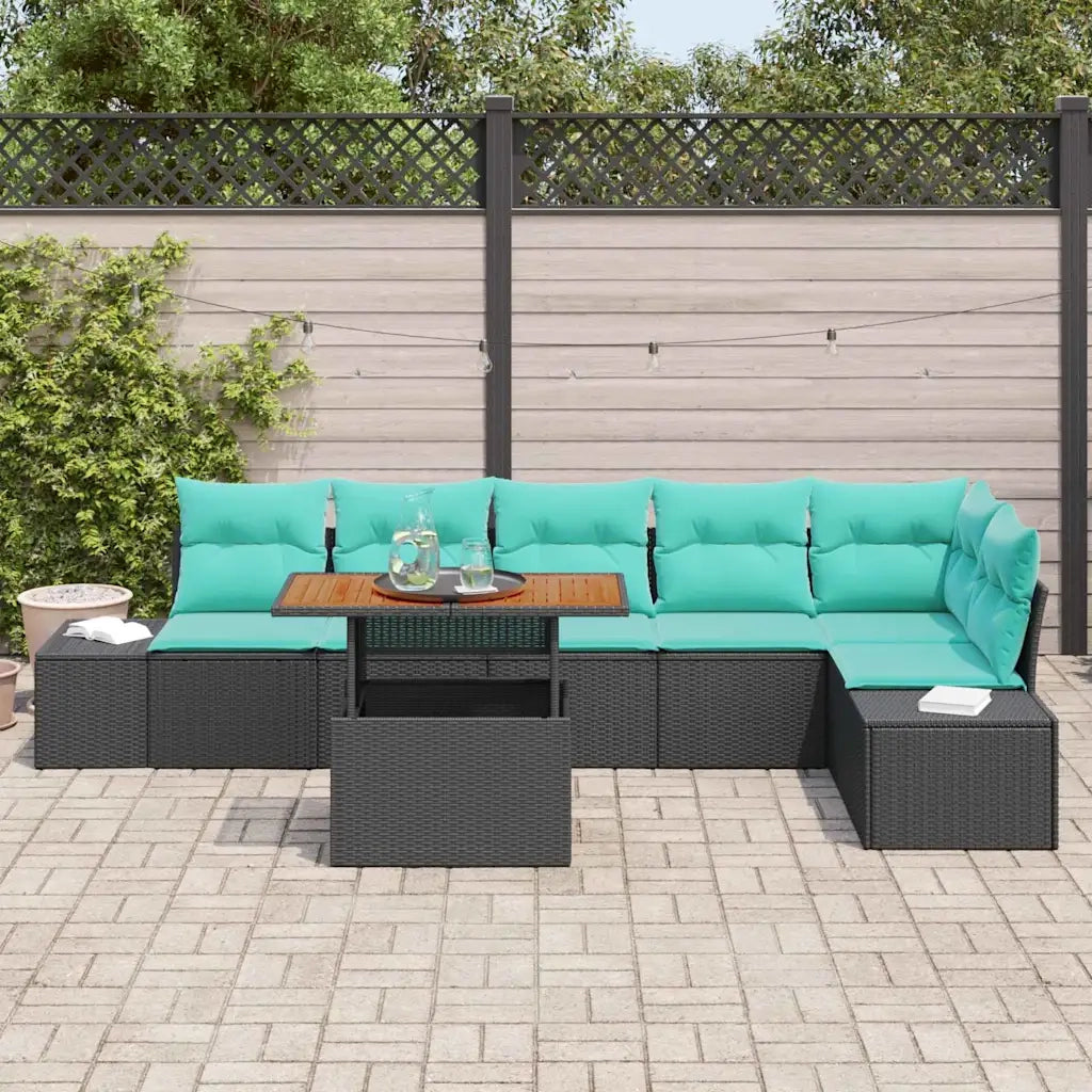 Set da Pranzo per Giardino 7 pz 6-Numero di posti 3349976