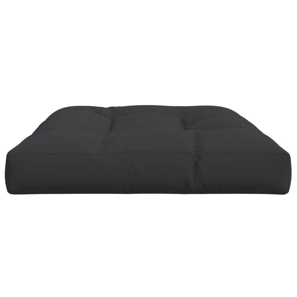 Cuscino per Pallet Nero 120x80x12 cm in Tessuto 360520