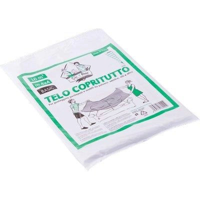 TELO COPRITUTTO PE BASSA DENSITA ELEPACKING - MT 4X4 GR 200- 90 pezzi
