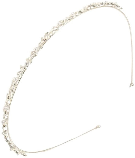 Accessorio per capelli elegante - Adatto per donne e ragazze - Argento - 1 pezzo