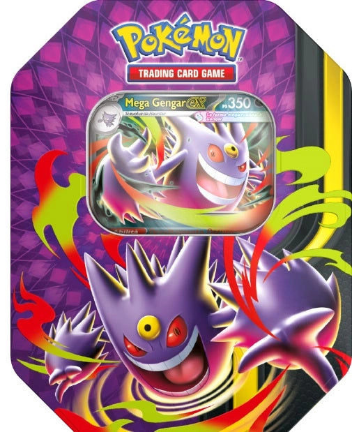 Pokemon Tin da collezione Mega Chiarodiluna Mega Gengar Ex ,The Pokemon Company, Eta 6+