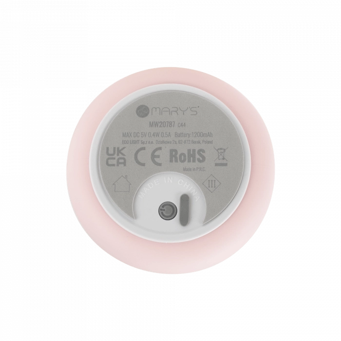 Luce notte bimbi orso grande RGBW telecomando rosa