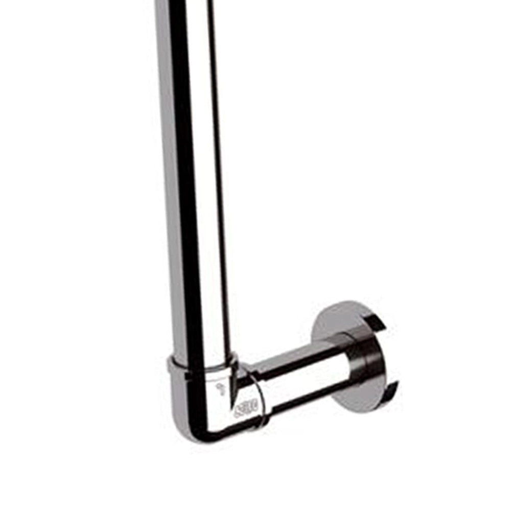 Sifone salvaspazio con piletta click-clack quadra