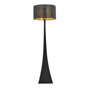 Lampada da terra Emibig Estrella nero/oro E27 157cm