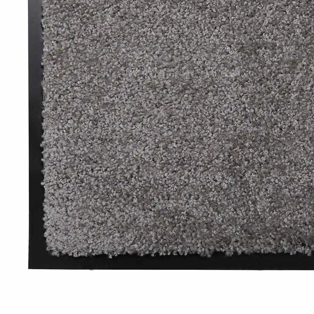 Tappetino Grigio chiaro 60 x 40 x 1.2 cm Tessuto Teddy 42013444