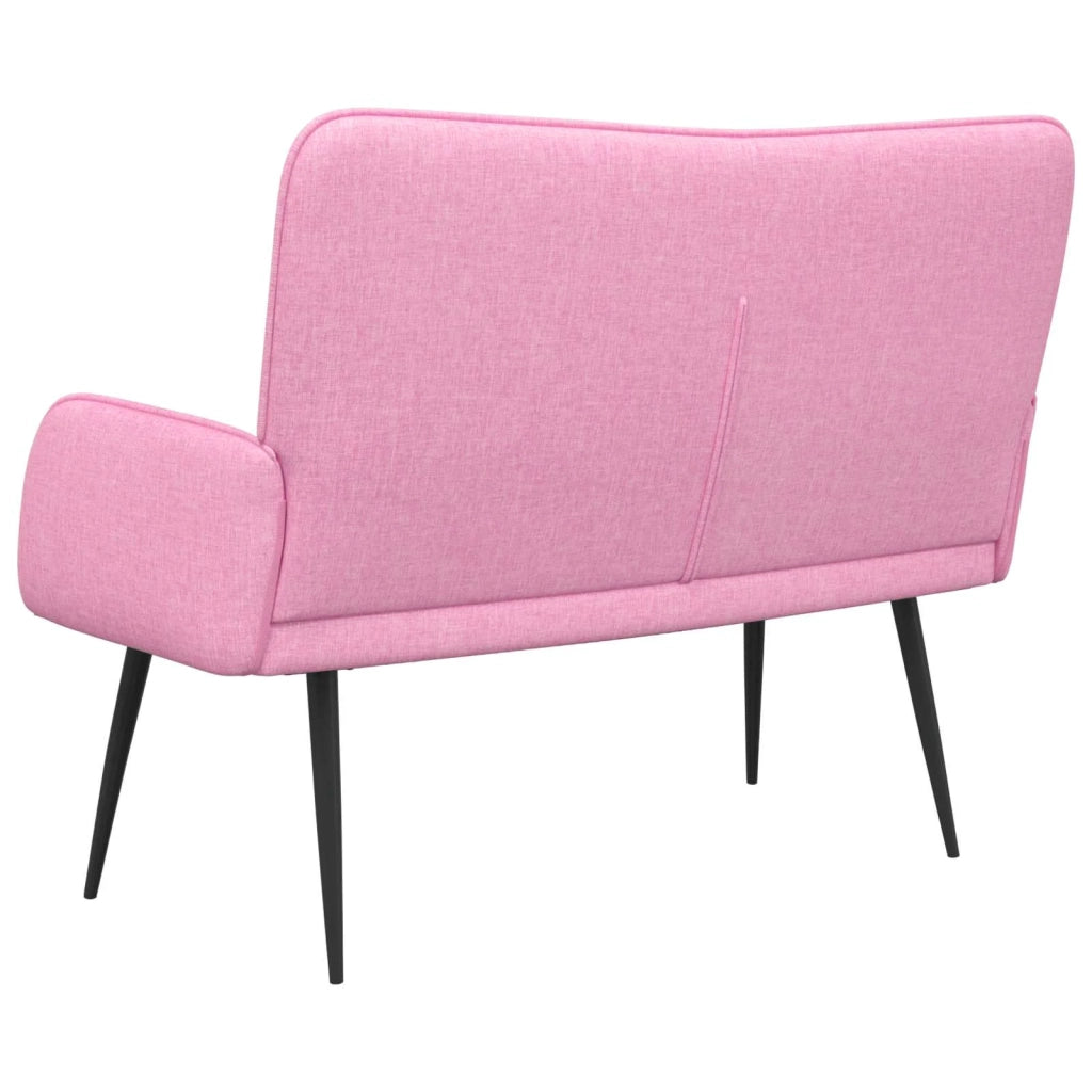 Divano a 2 Posti Rosa 115 x 61 x 87 cm Tessuto 42028912