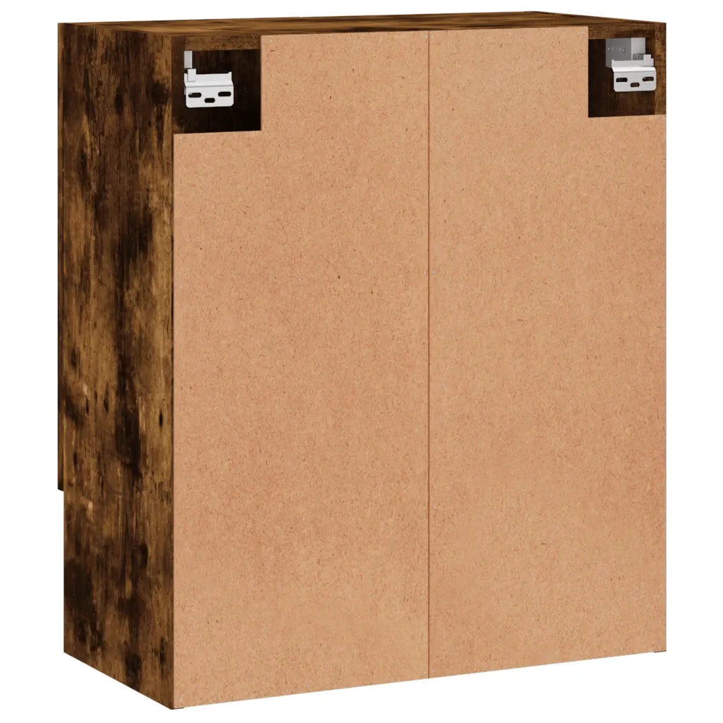 Armadietto a Muro Rovere Fumo 60x31x70 cm in Legno Multistrato 829921