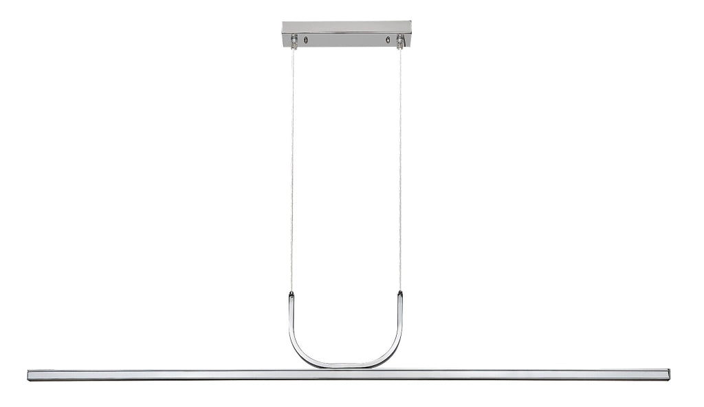 Lampada a sospensione LED 25W cromata Elia Rabalux