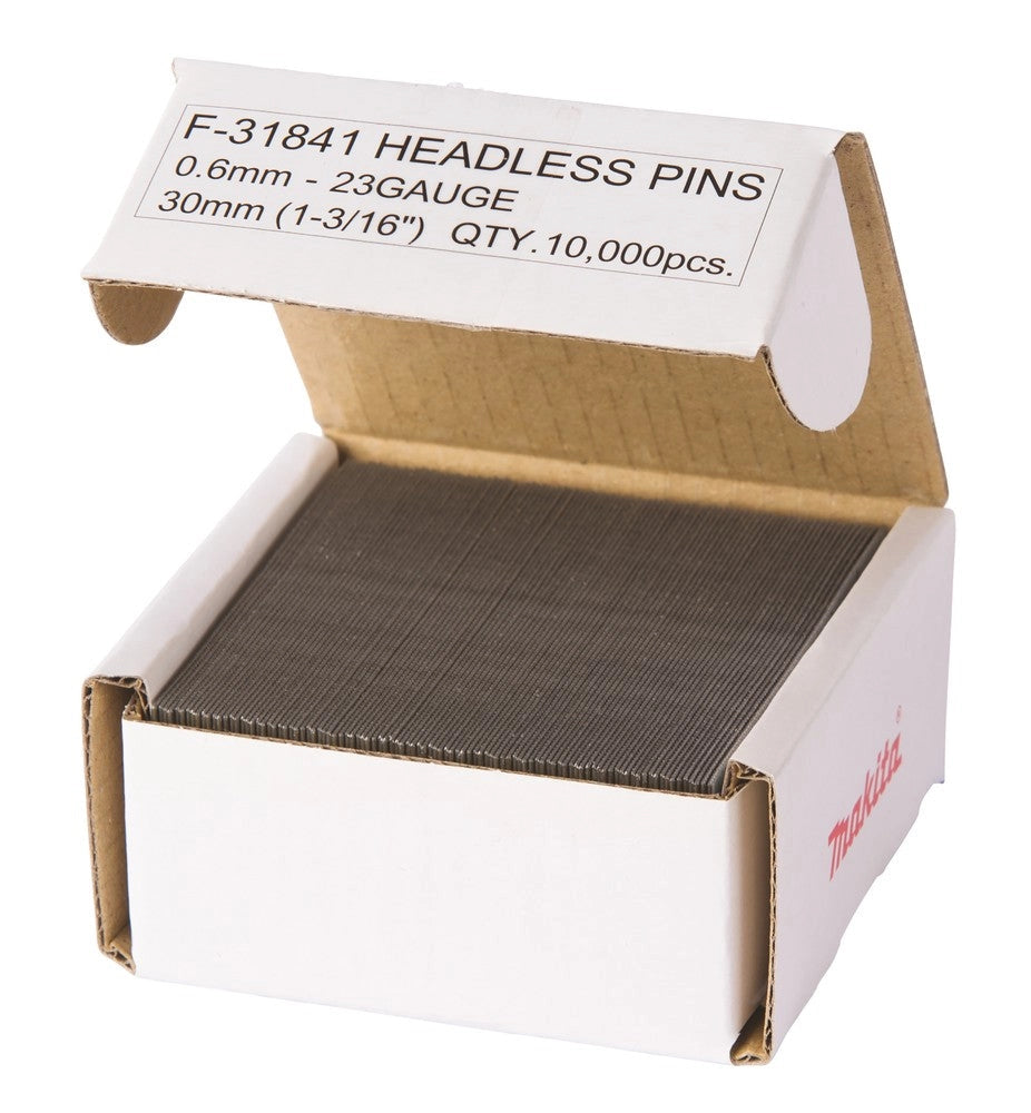 SPILLI MAKITA 23GA D.0,6 X 30mm, 10.000 PEZZI  - F-31841