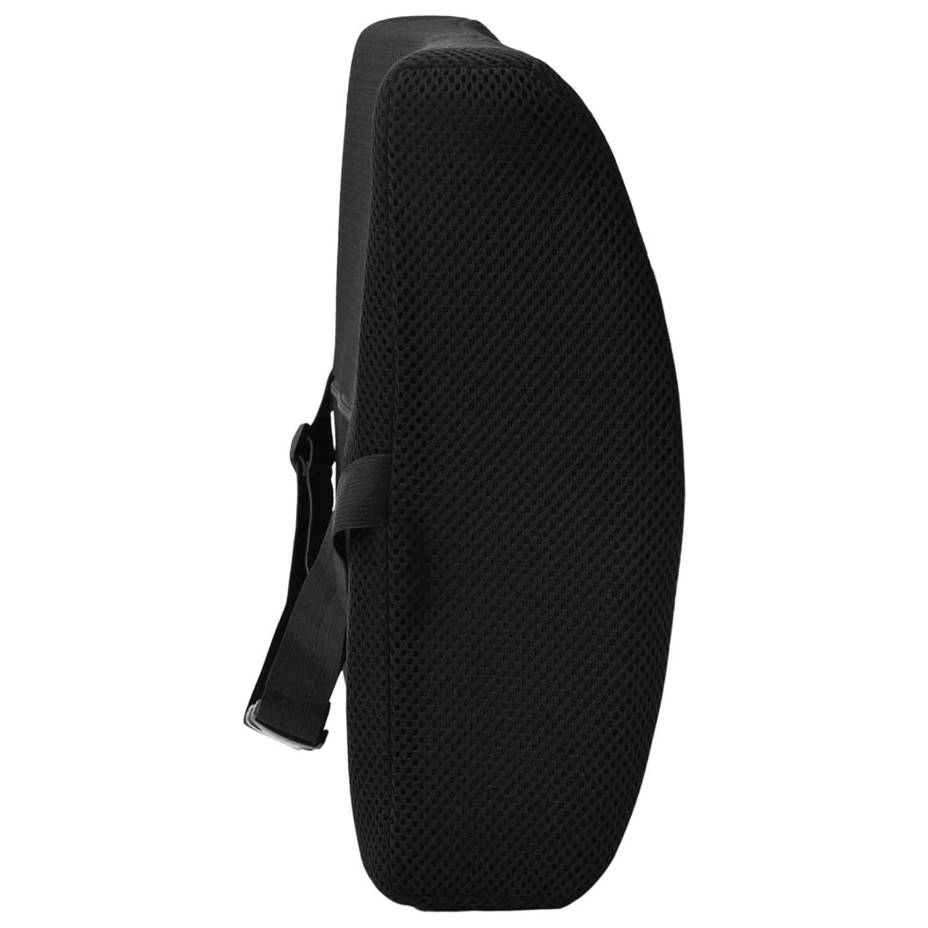 Cuscino lombare Nero Schiuma Memory 35,5 x 30 x 12 cm 42012707