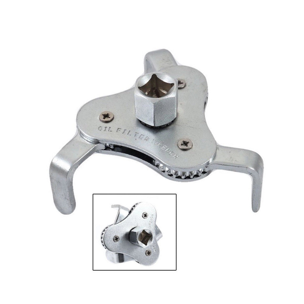 Trade Shop - Chiave Autostringente Per Filtro Olio Filtri Motore Auto Moto Da 6,2 A 12cm -
