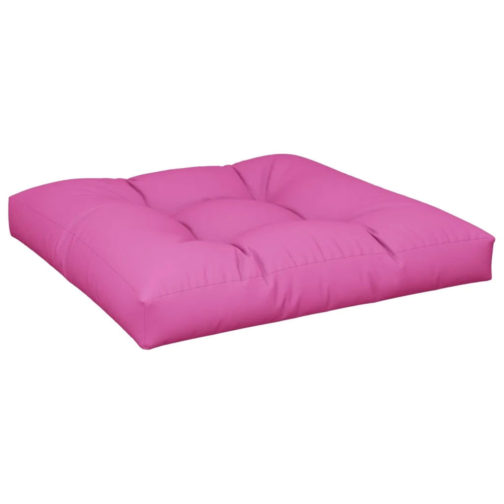 Cuscino per Pallet Rosa 80x80x12 cm in Tessuto 360511