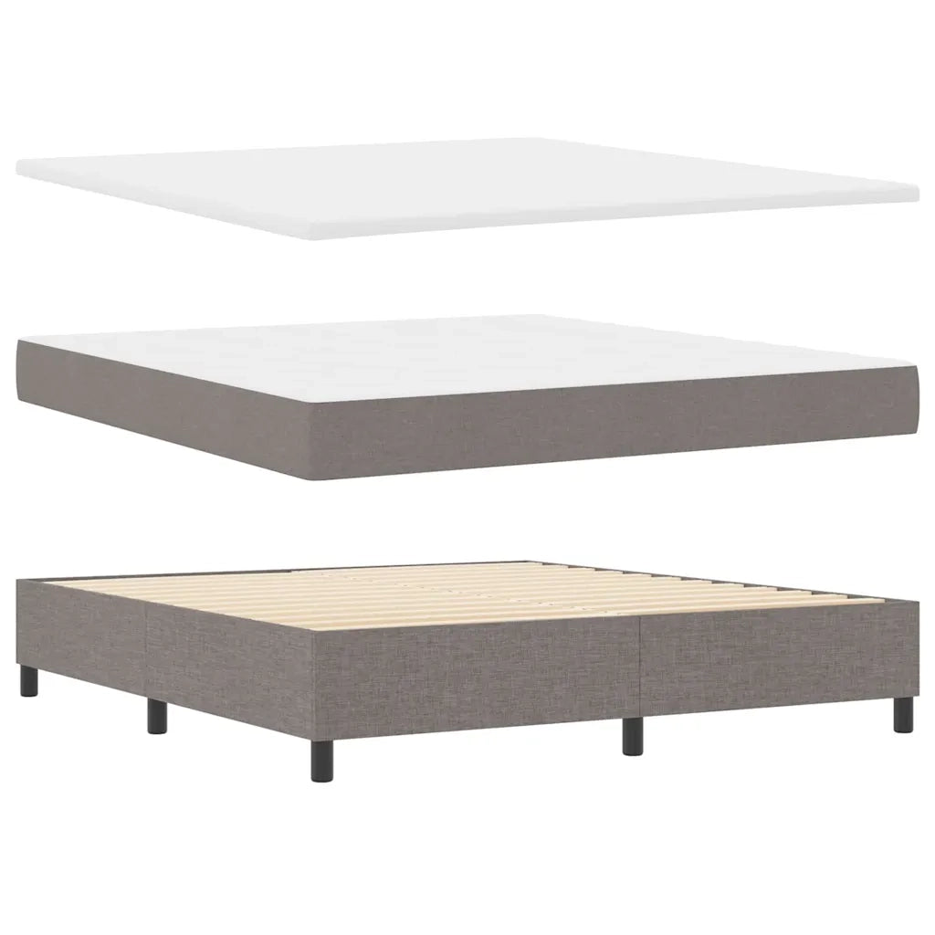 Letto a molle con testiera Talpa 180 x 200 cm Tessuto 3339487