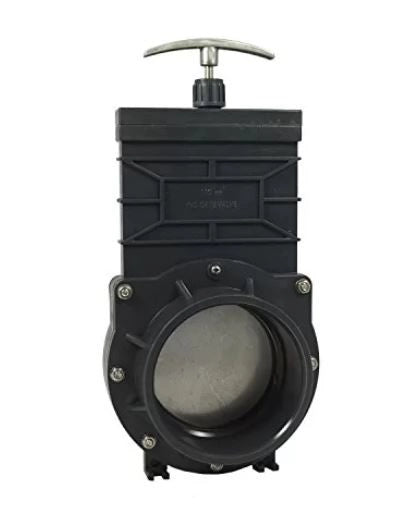 PVC Valvola di Chiusura a saracinesca per tubi da 90mm