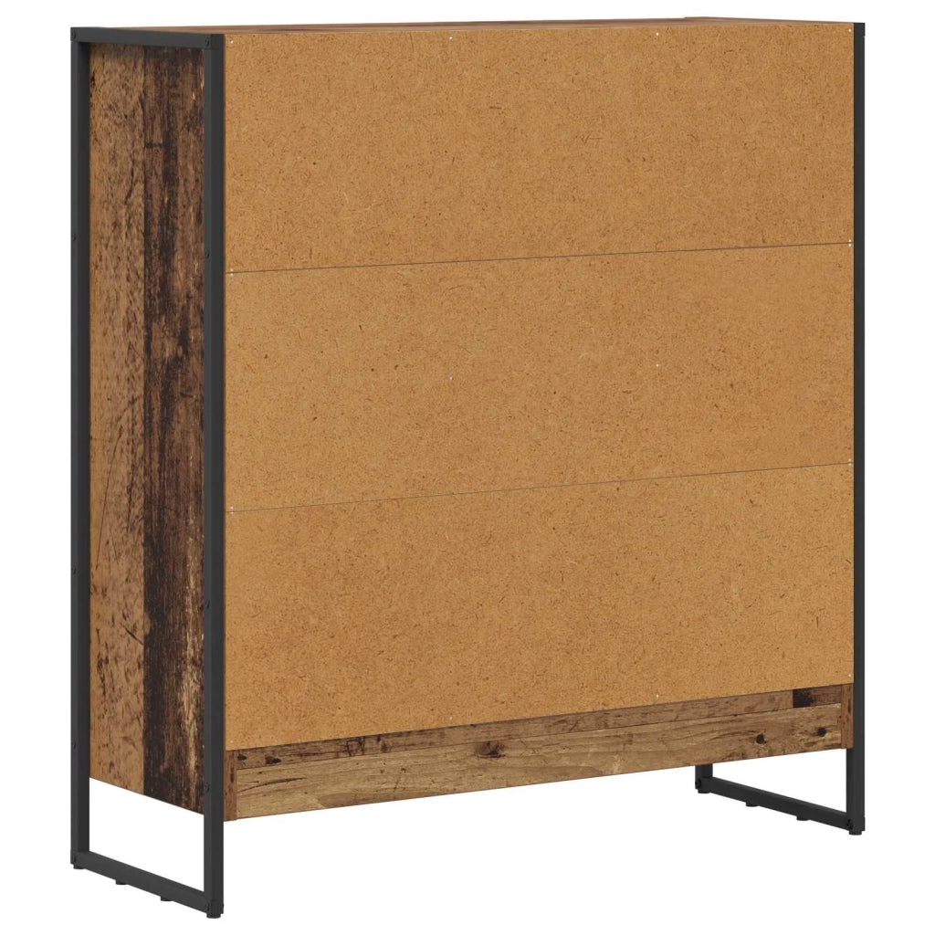Armadio per Libri Legno vecchio 80 x 30 x 86,5 cm 886412