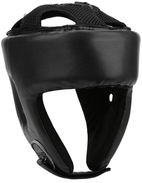 Elmetto in PU con finitura liscia - Casco di protezione regolabile - Pacco ridotto - Protezione - Altezza 21/22/23 cm - Campo di visuale ampio - Elmetto da combattimento