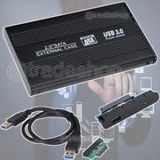 Trade Shop - Case Box Slim Esterno Per Hardisk Hard Disk Hd 2.5" Sata Usb 3.0 Hdd 2,5" -