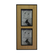 Portafoto muro legno budapest multiplo 2p rettangolare cm40,5x18,5x1,5