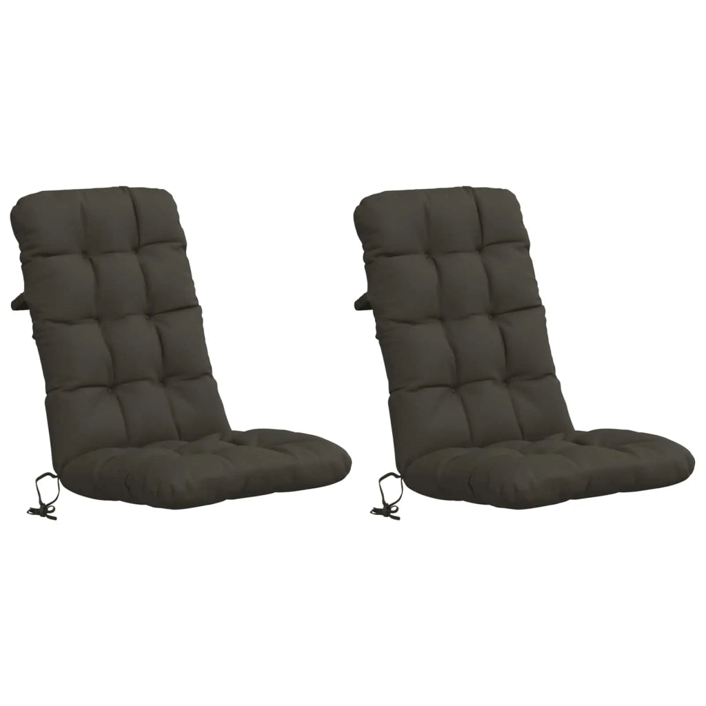 Cuscini per Sedia Alta in 2 Pezzi VIANEN 2 pcs 100% Poliestere 953773