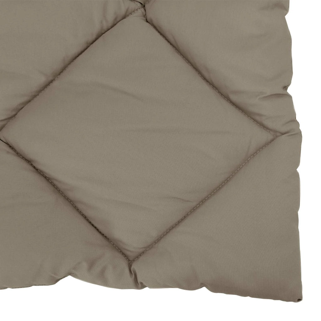 Piumone | Duvet Invernale Grigio chiaro 135 x 220 cm Microfibra