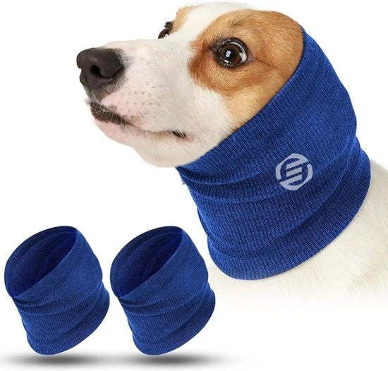 Protezione Orecchie per Cani - Comfortevole - Resistente al Tempo - Adatto per Cani di Tutto l'Età