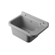 Pilozzo a muro in resina da 50 cm grigio