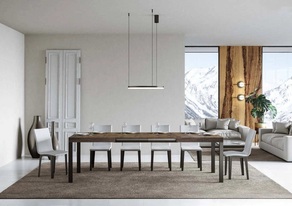 Tavolo Allungabile 140-224x80x77 cm Everyday Noce