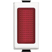 Modulo portalampada in vetro rosso Bticino Matix AM5060R