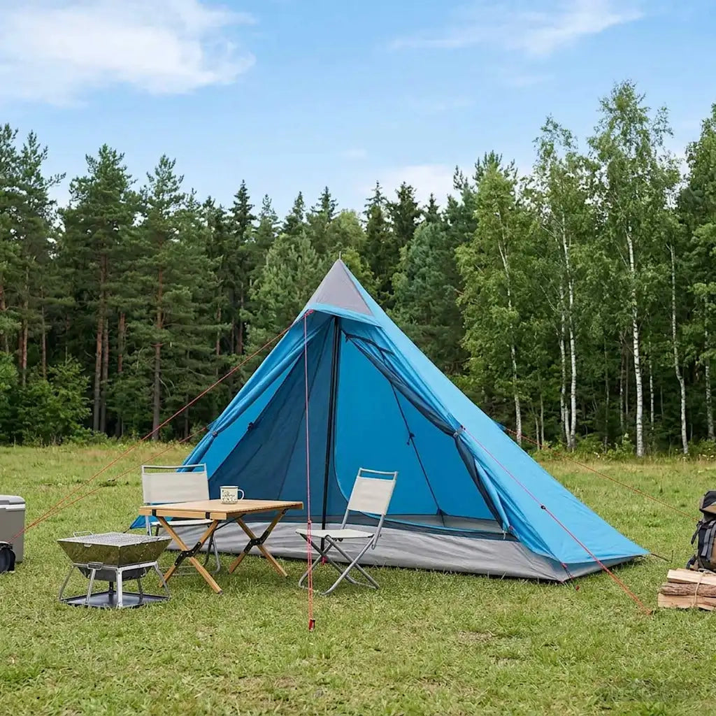 Tenda da backpacking Blu 222 x 85 x 125 cm 42017416