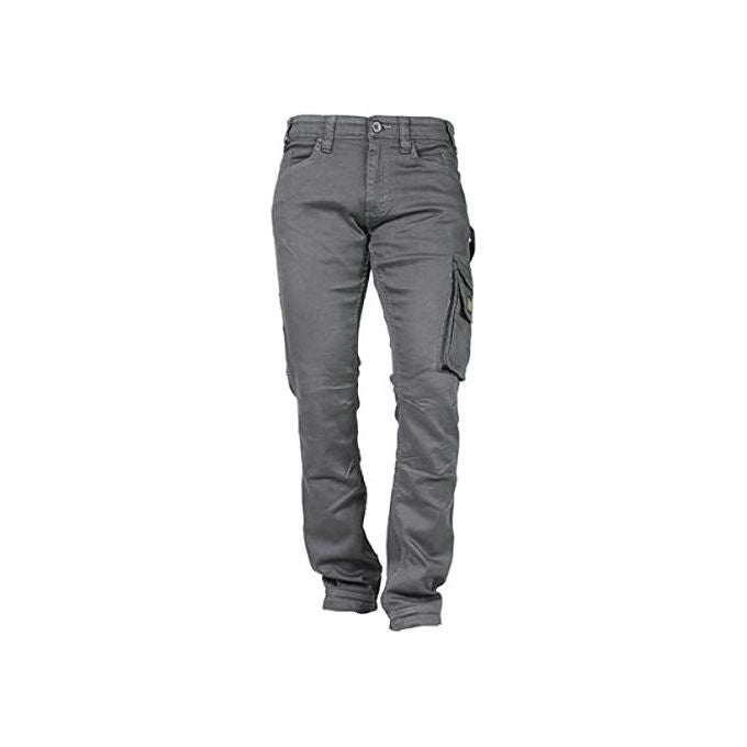 Rica Lewis 5430019 JOBC Pantaloni da Lavoro Jeans Stretch Fibreflex 81% Cotone 280 g-m² Taglia 48 colore Grigio